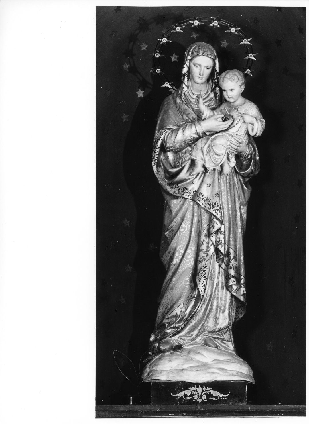 Madonna con Bambino (statua) - ambito veneto (fine sec. XIX)