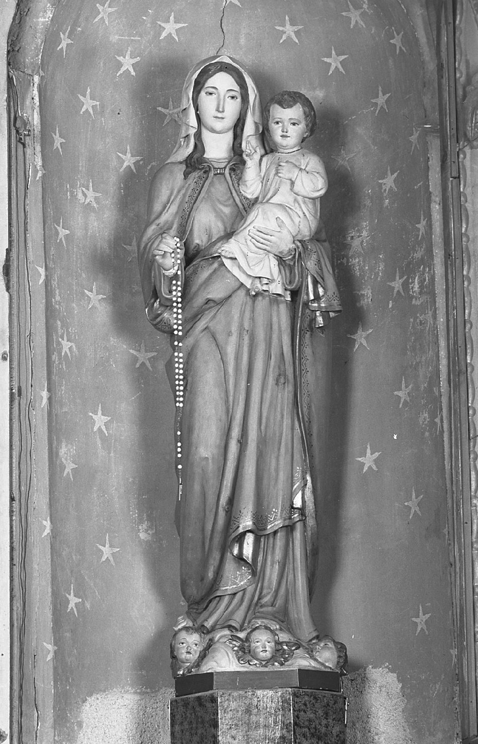 Madonna del Rosario (statua) - ambito veneto (secc. XIX/ XX)