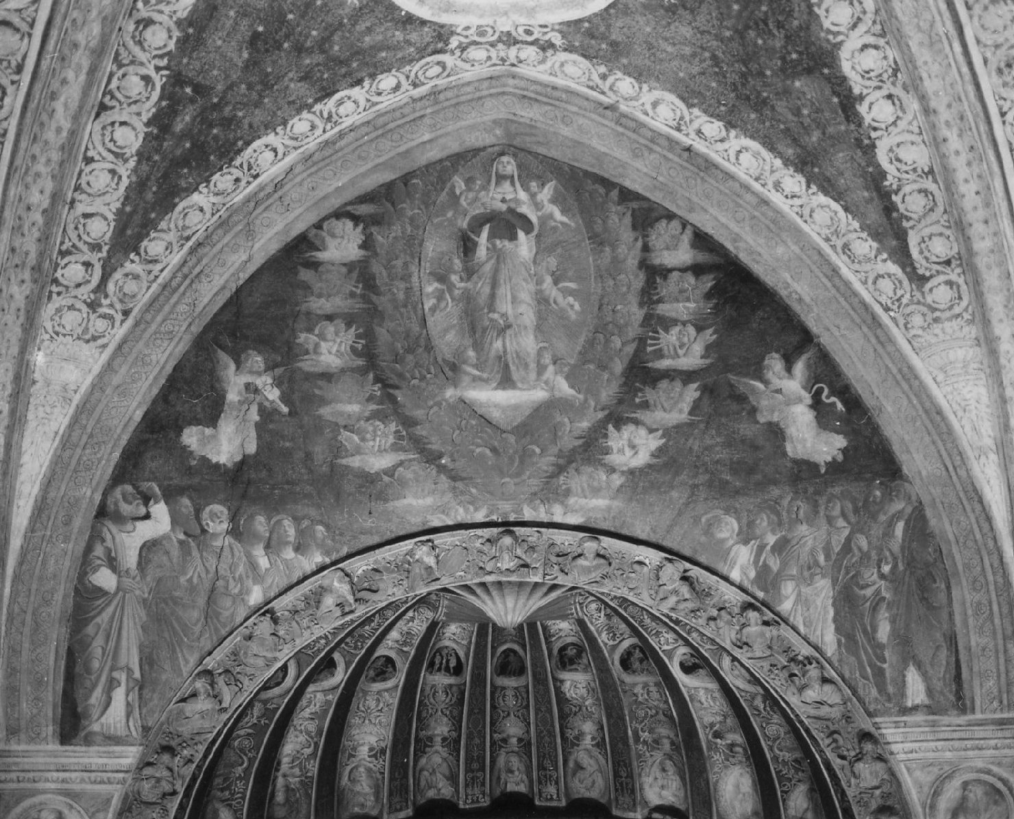 assunzione della Madonna (dipinto) - ambito veneto (sec. XV)