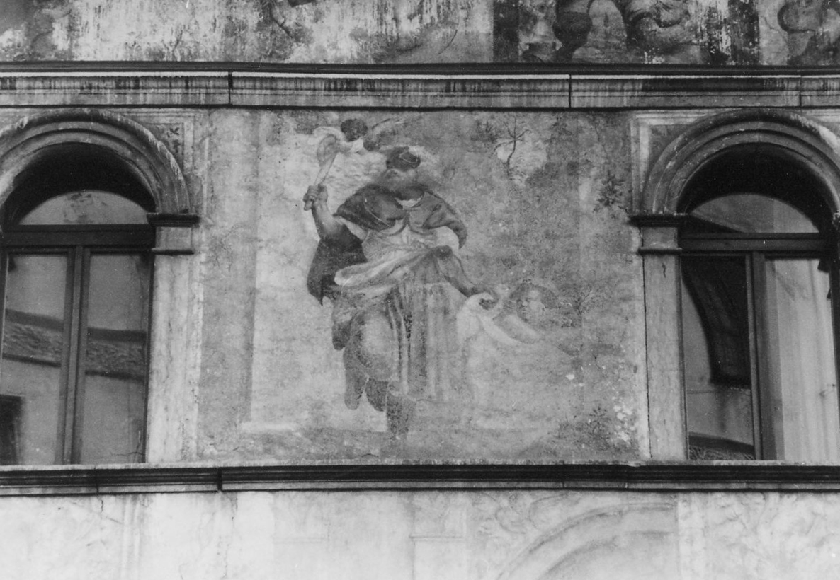 Abramo e Isacco (dipinto) di Luzzo Lorenzo Detto Morto Da Feltre (sec. XVI)