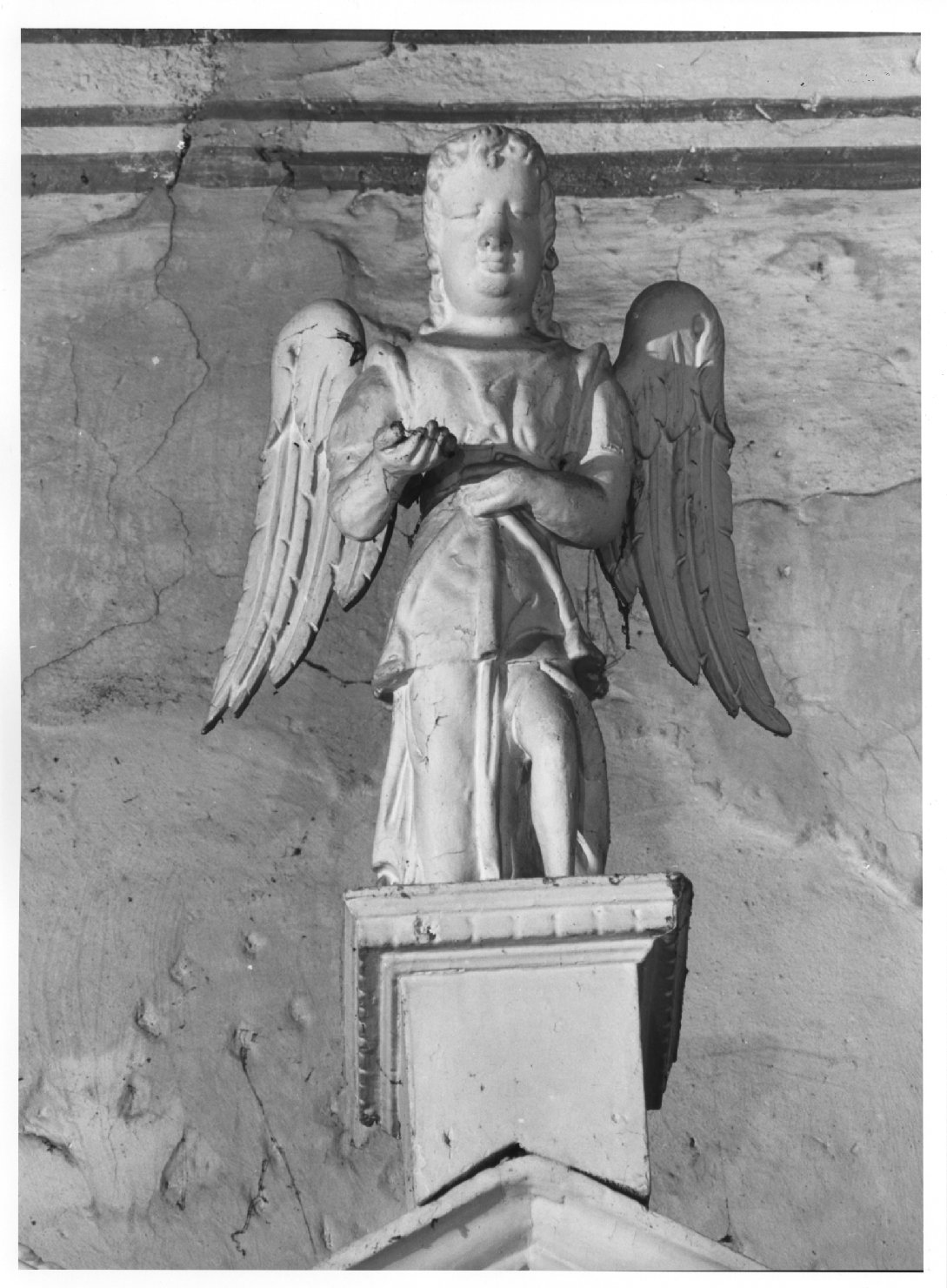 angelo (statuetta) - ambito veneto (secc. XVI/ XVII)