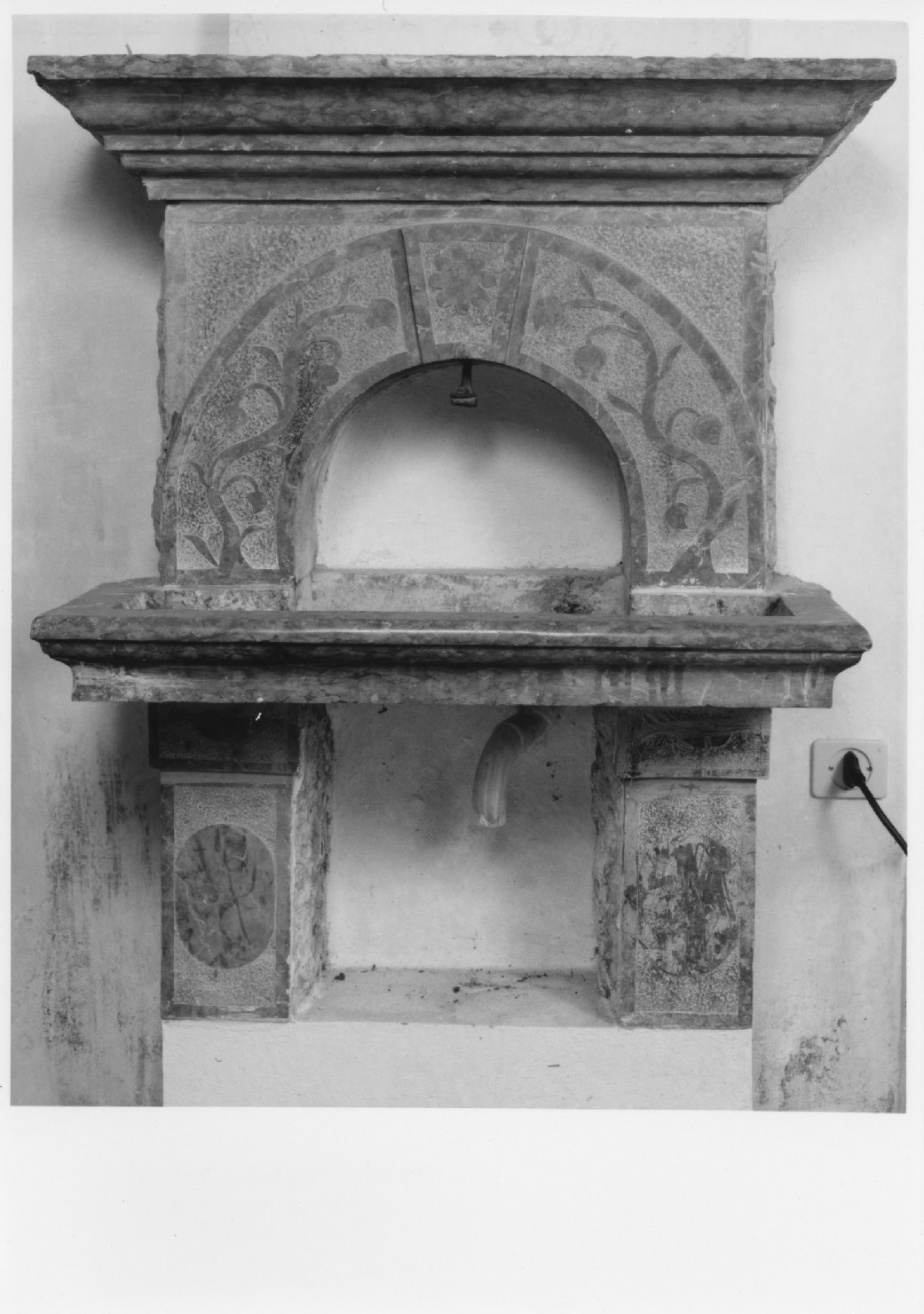 lavabo da sacrestia - ambito veneto (sec. XVIII)
