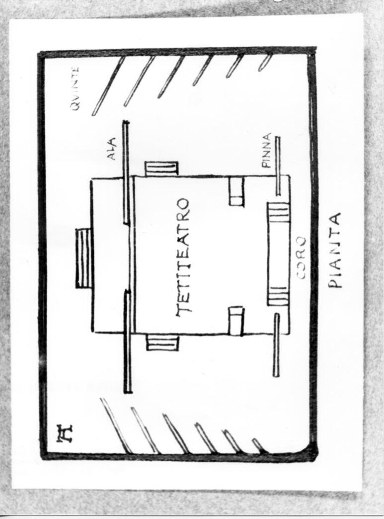 planimetria (disegno) di Martini Alberto (sec. XX)
