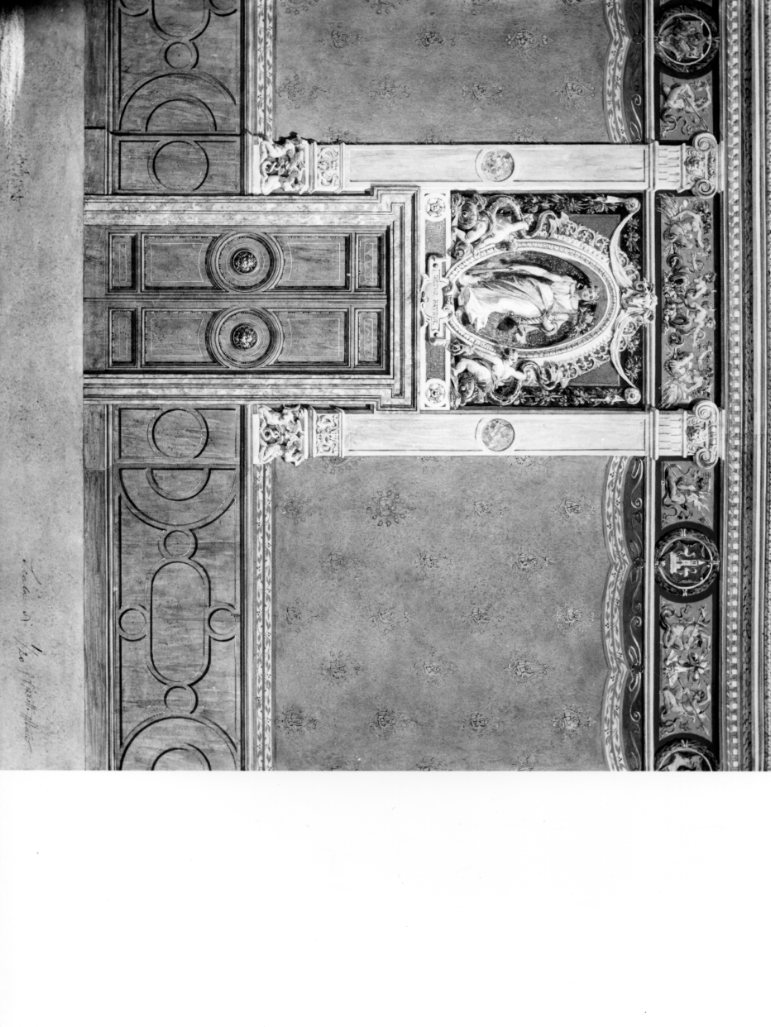 studio per la decorazione di un sovrapporta (disegno) di Vizzotto Alberti Giuseppe (sec. XIX)