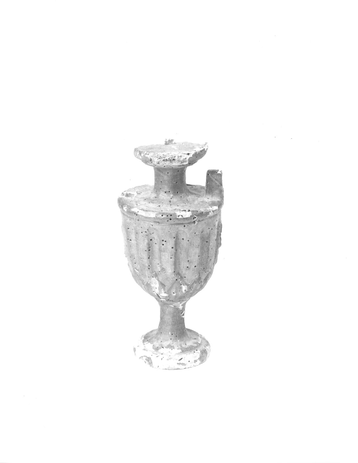 candeliere d'altare, frammento - ambito veneto (sec. XVIII)