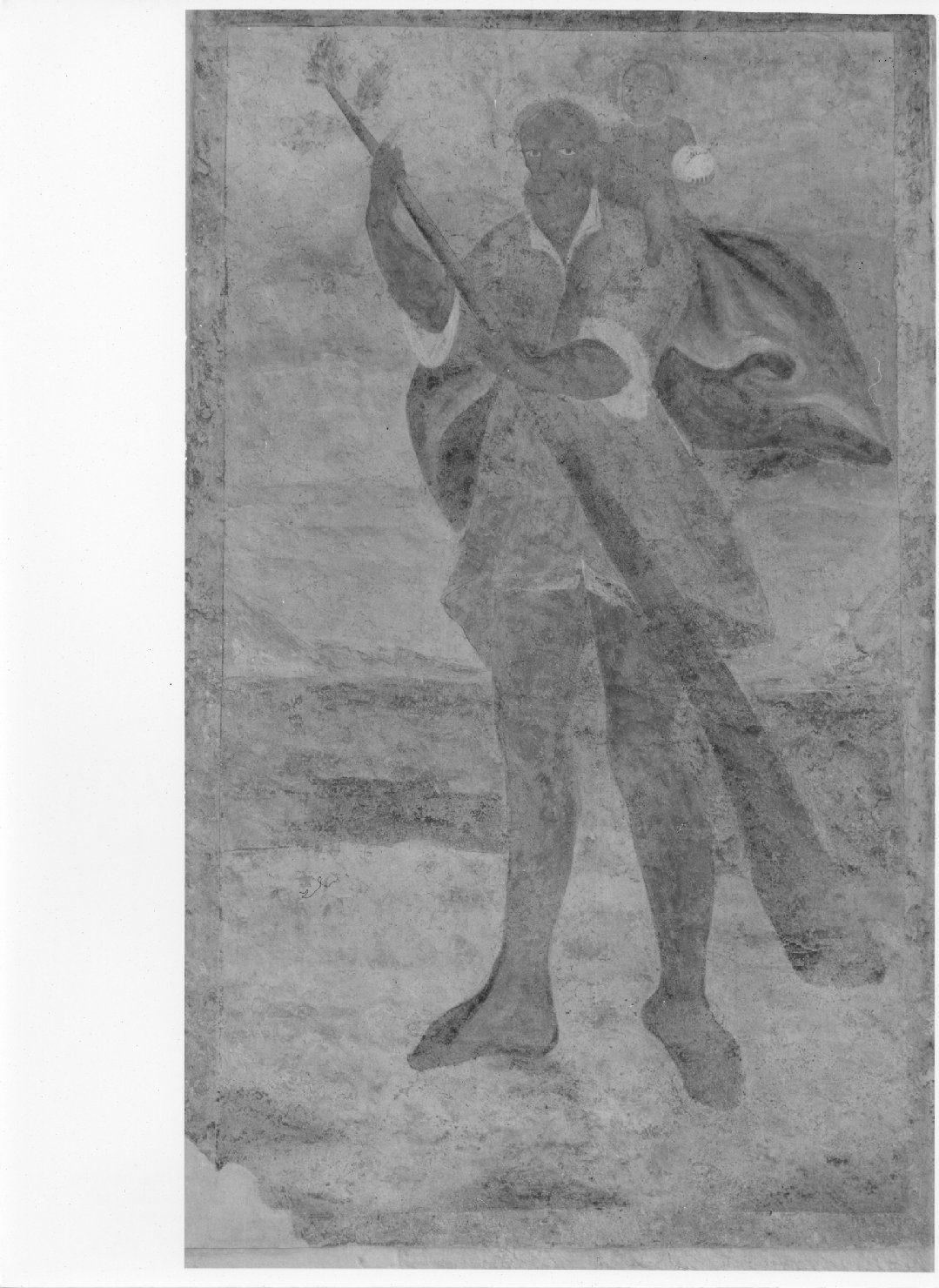San Cristoforo (dipinto) - manifattura veneta (sec. XVI)