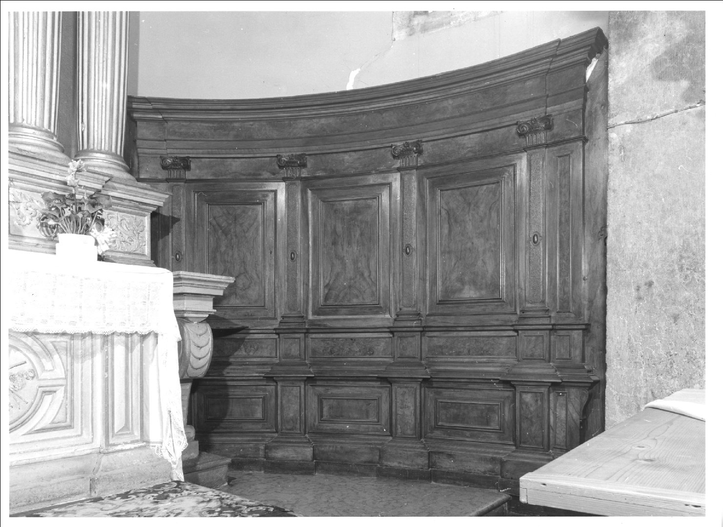 boiserie, serie - bottega bellunese (seconda metà sec. XVIII)