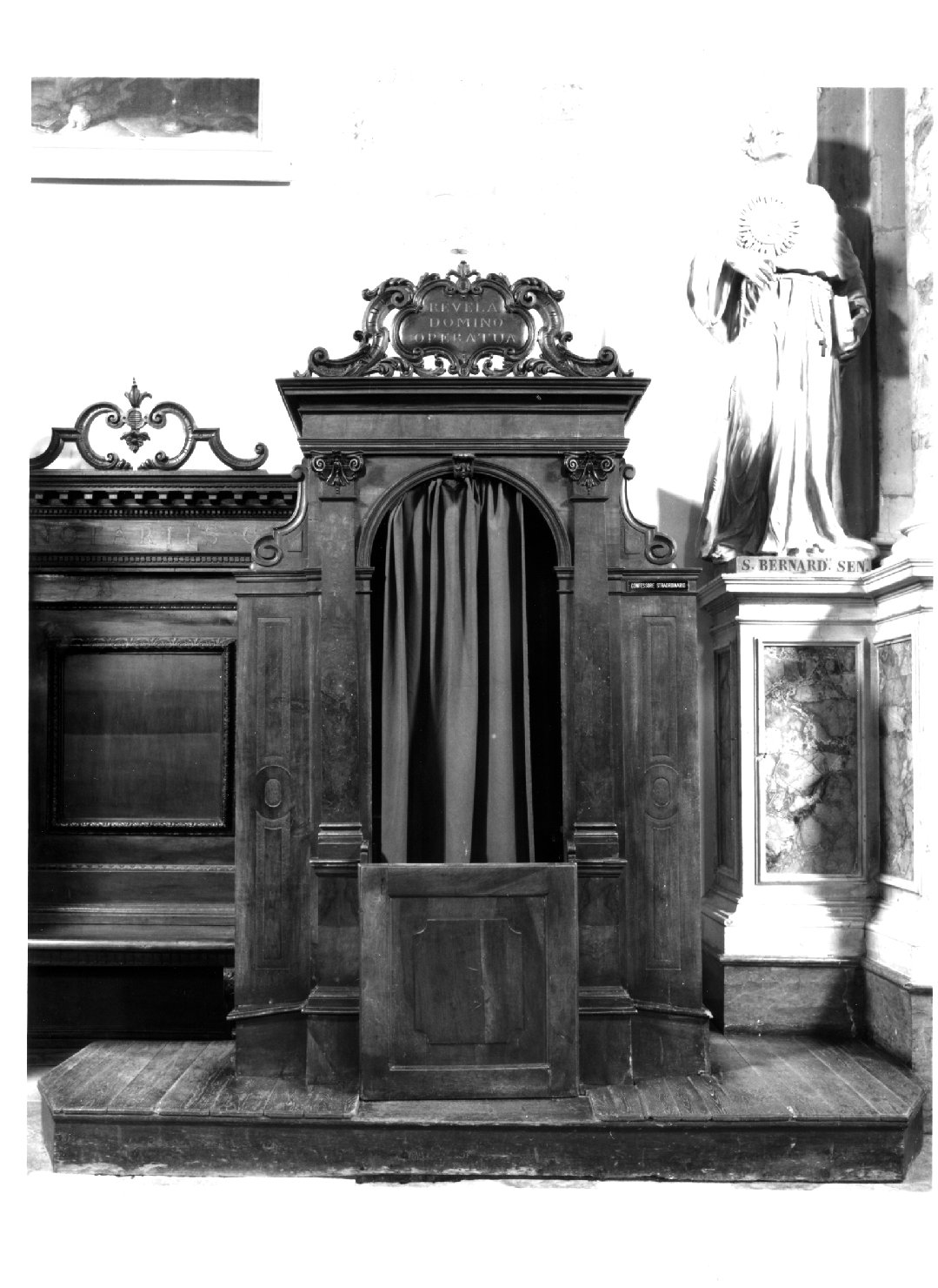 confessionale - bottega bellunese (sec. XIX)