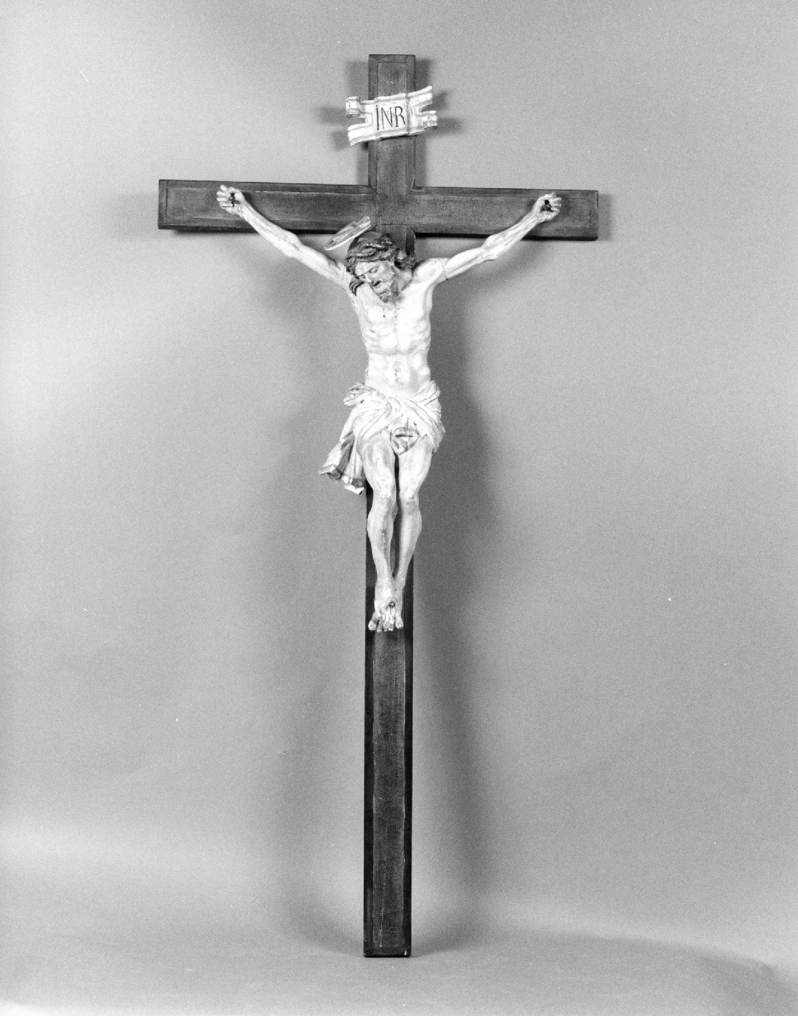 croce processionale di Brustolon Andrea - ambito bellunese (secc. XVII/ XVIII)