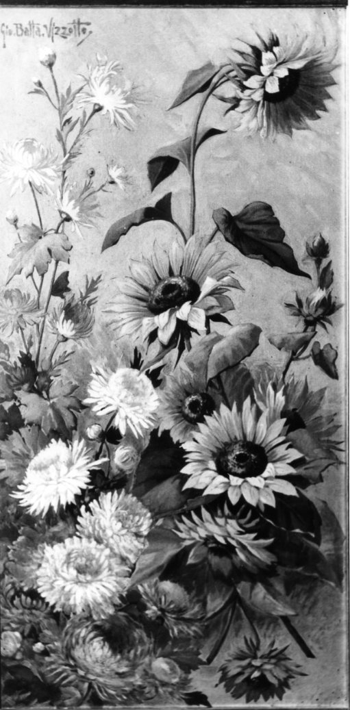 fiori (dipinto) di Vizzotto Giovanni Battista (sec. XIX)