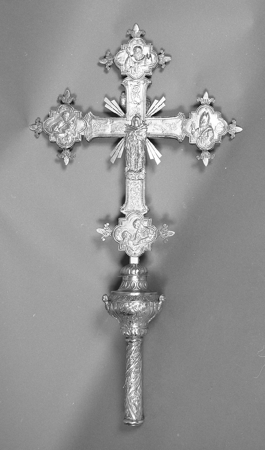 croce processionale - ambito veneto (secc. XVI/ XVII)