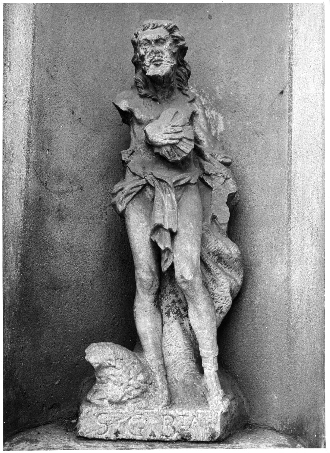 San Giovanni Battista (statua) - ambito veneto (sec. XVIII)