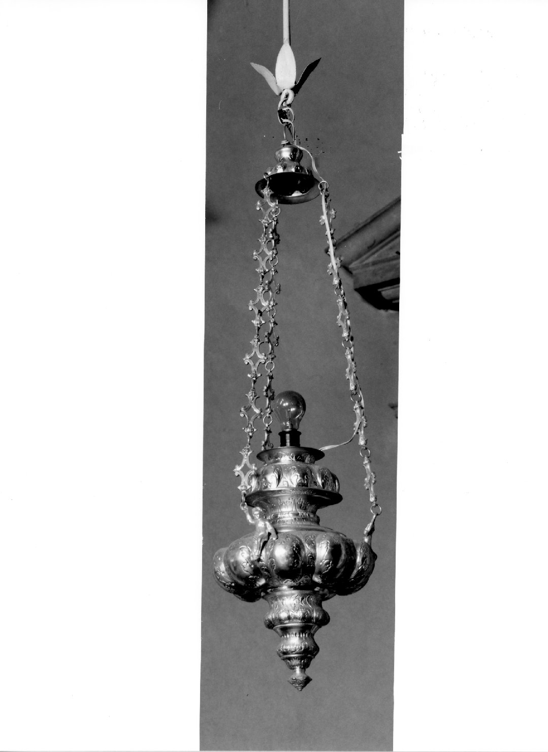 lanterna processionale, serie - produzione cadorina (sec. XIX)