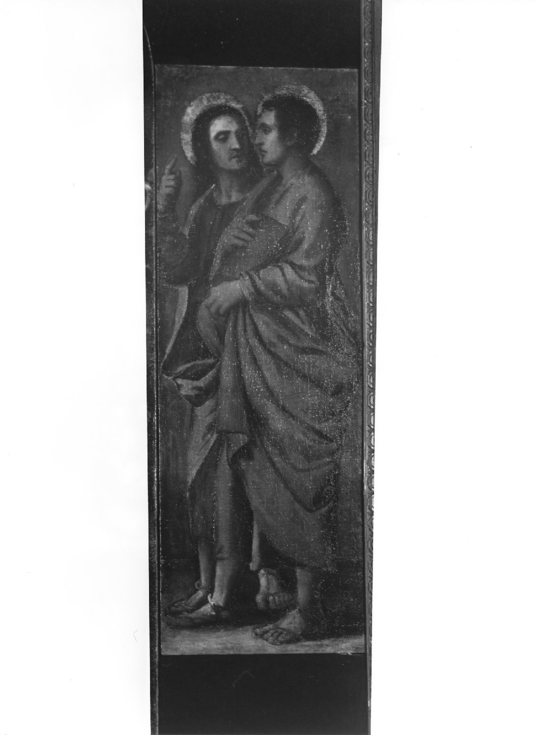 San lucano e San Albano (scomparto di trittico, elemento d'insieme) di Vecellio Francesco (prima metà sec. XVI)