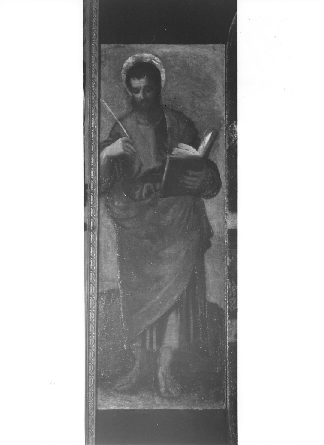 San Marco (scomparto di trittico, elemento d'insieme) di Vecellio Francesco (prima metà sec. XVI)
