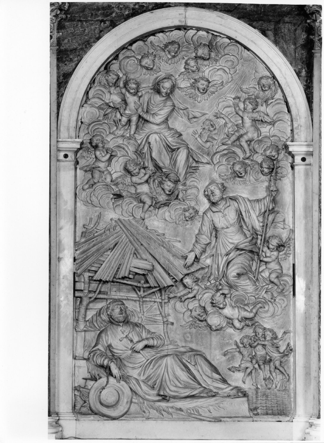 morte di San Francesco Saverio (pala d'altare) di Brustolon Andrea (sec. XVIII)