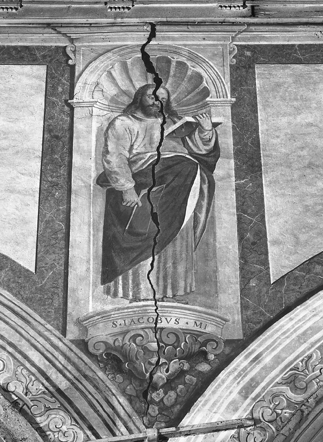 San Giacomo minore apostolo (dipinto) di Vecellio Cesare (e aiuti) (sec. XVI)
