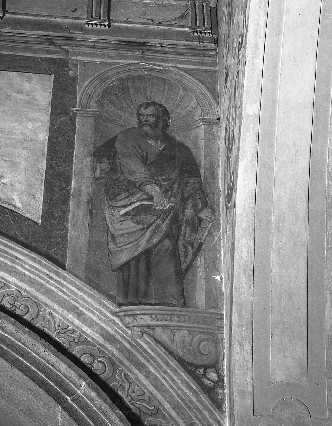 San Mattia apostolo (dipinto) di Vecellio Cesare (e aiuti) (sec. XVI)