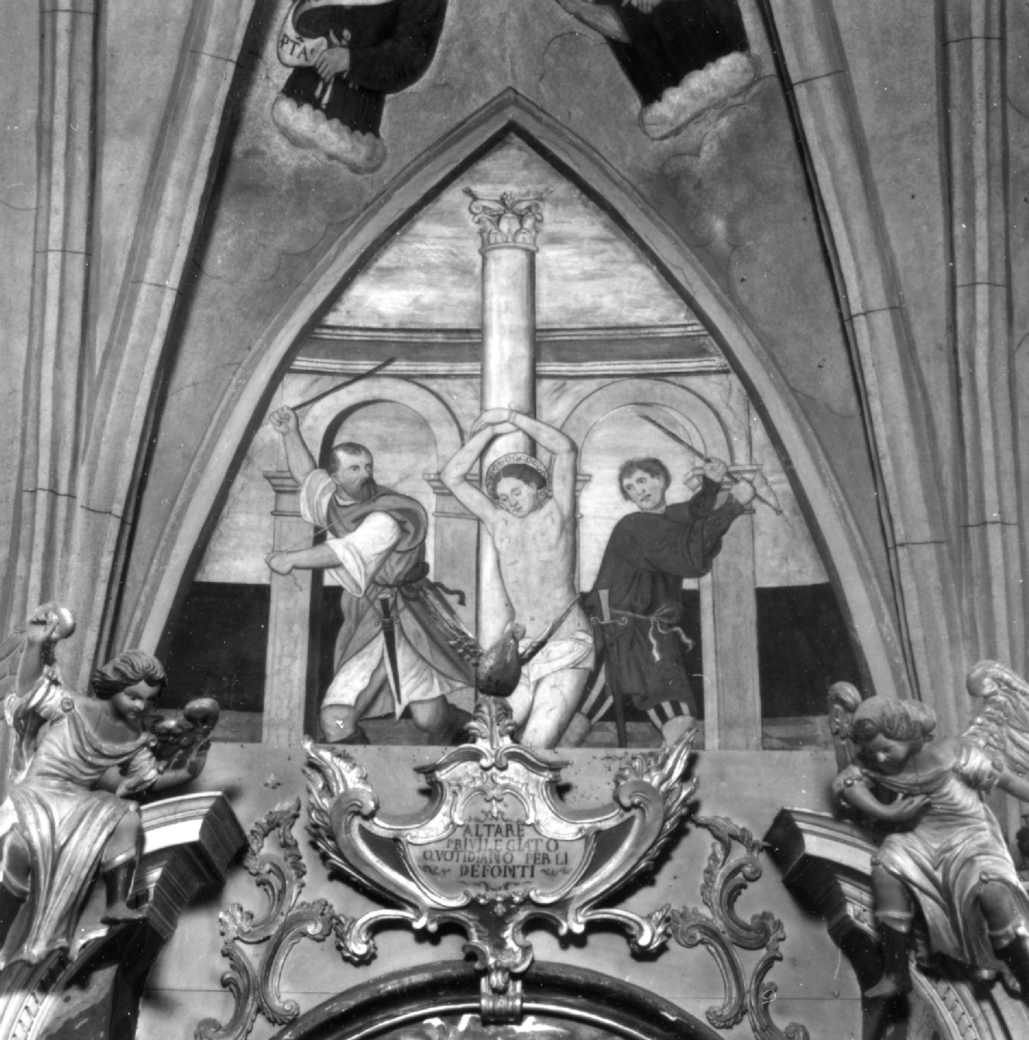 flagellazione di San Lorenzo (dipinto) - ambito veneto (sec. XVI)