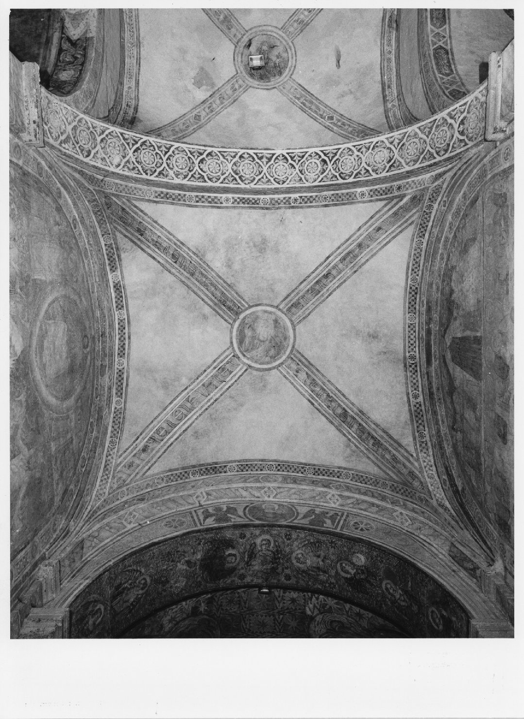 motivi decorativi (dipinto) - ambito veneto (sec. XIV)