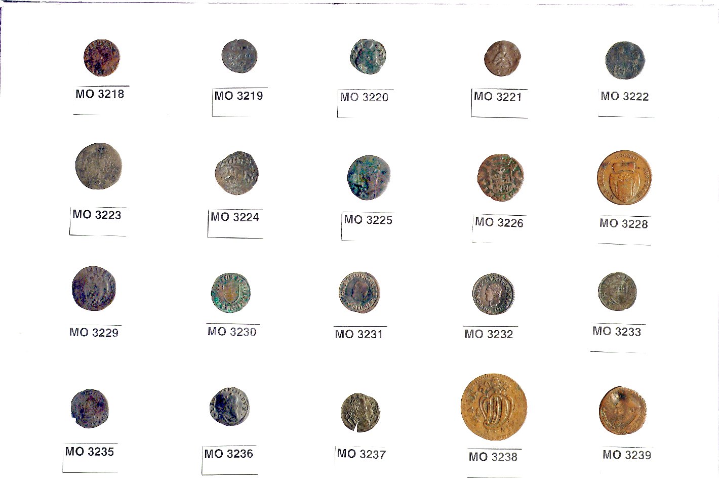 moneta (secc. XVI-XVII)
