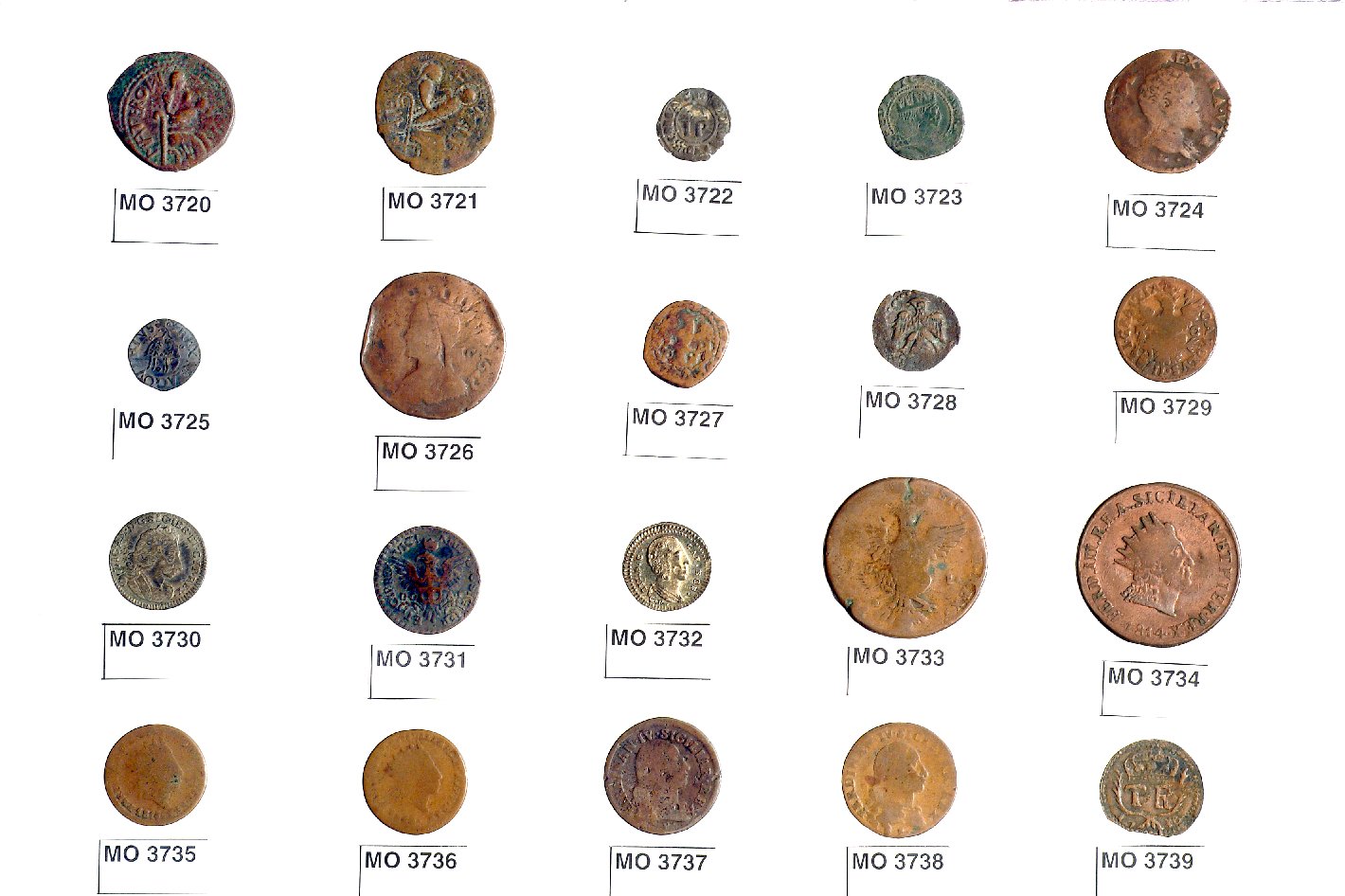 moneta - ambito siciliano (sec. XVIII)