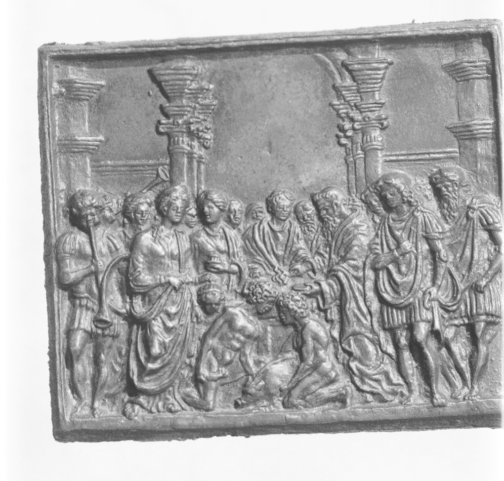 sacrificio pagano (placchetta, opera isolata) di Briosco Andrea (secc. XV/ XVI)