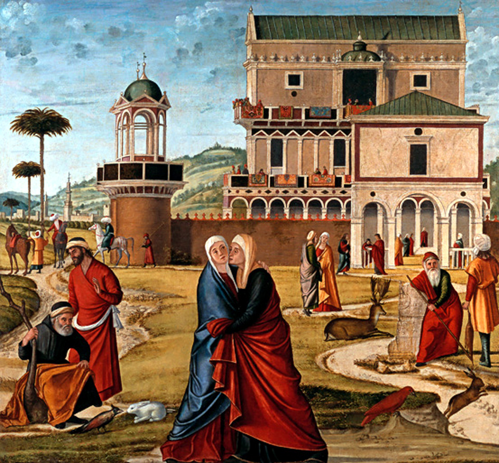 visitazione (dipinto) di Carpaccio Vittore (secc. XV/ XVI)