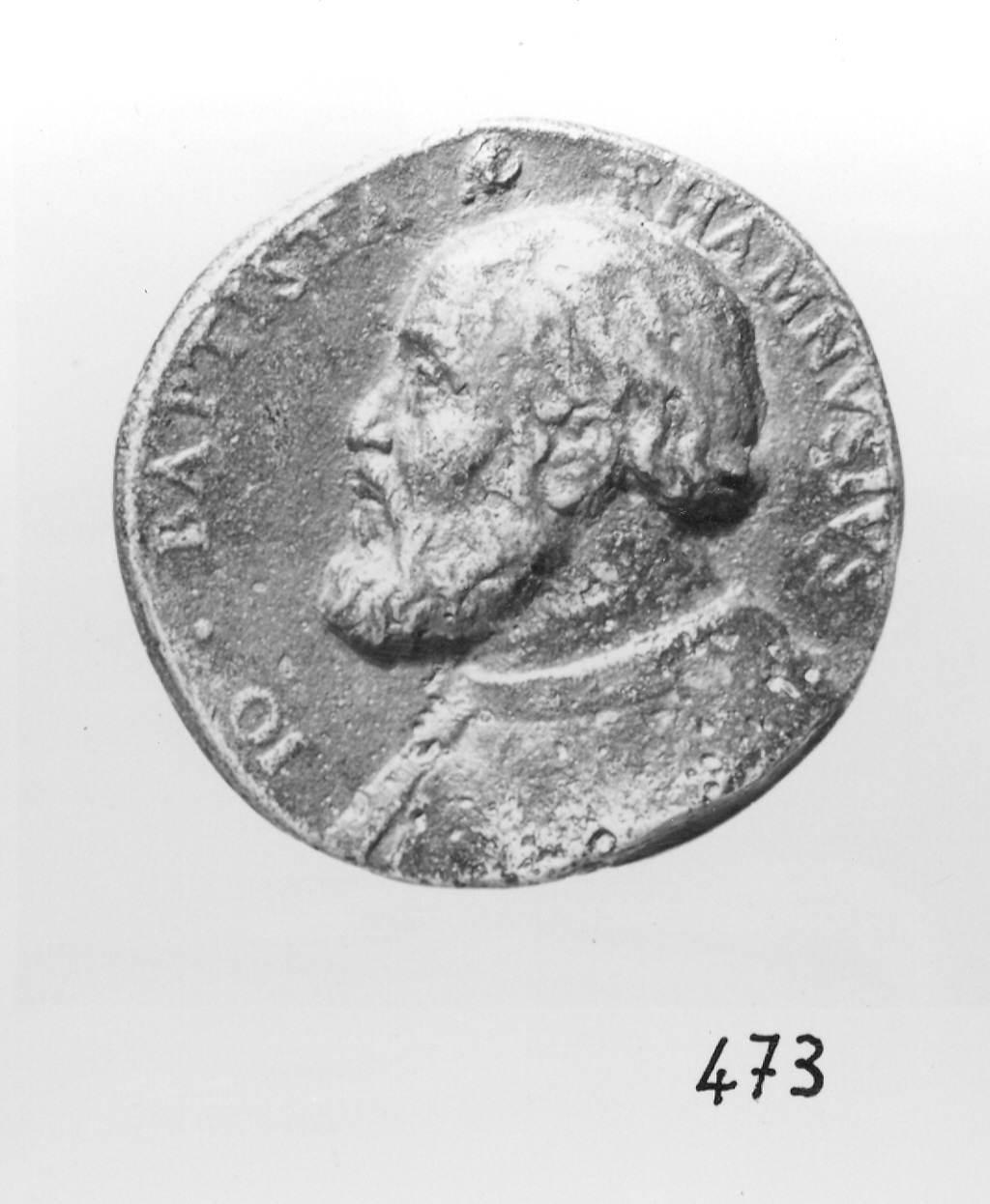 busto di uomo (medaglia, opera isolata) di Torre Giulio della (sec. XVI)