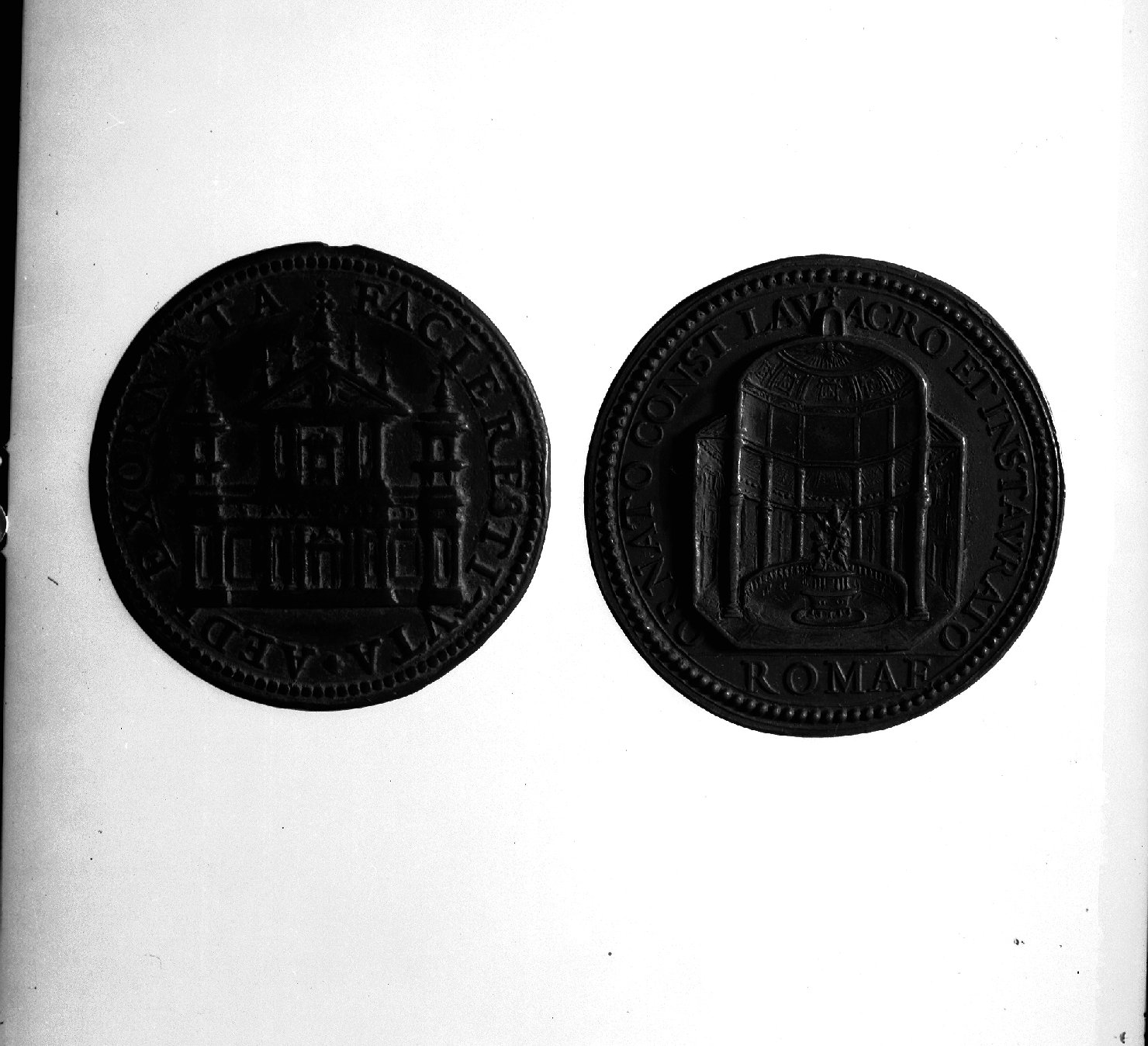 architettura (medaglia) di Mola Gasparo (sec. XVII)