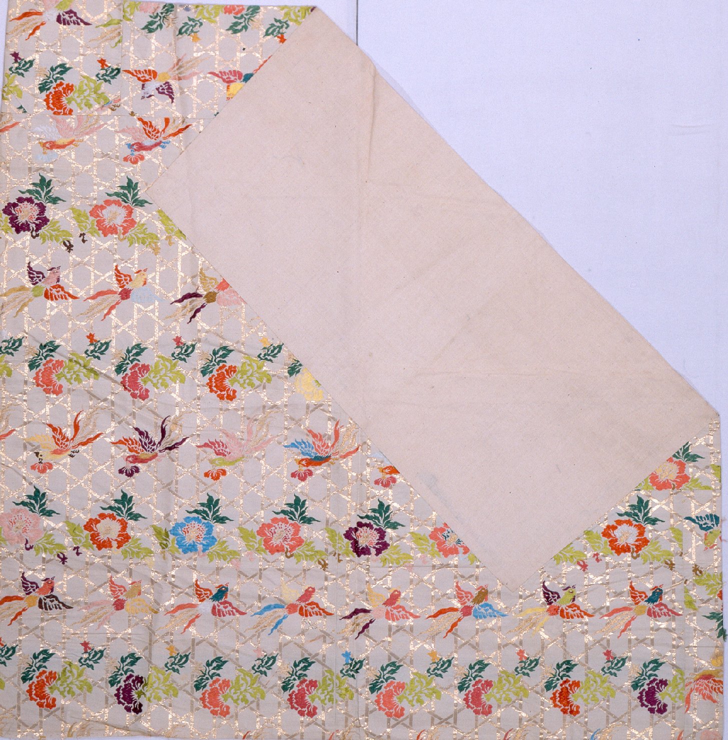 motivi decorativi (tessuto, opera isolata) - manifattura giapponese (sec. XIX)