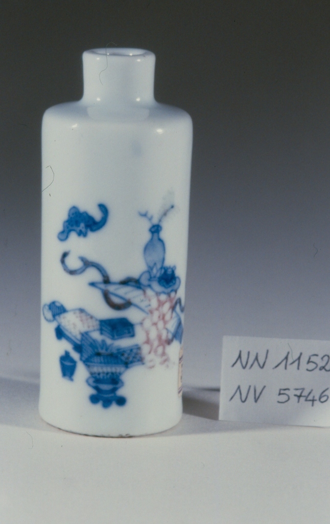 vaso (tabacchiera, opera isolata) - ambito cinese (secc. XVII/ XIX)