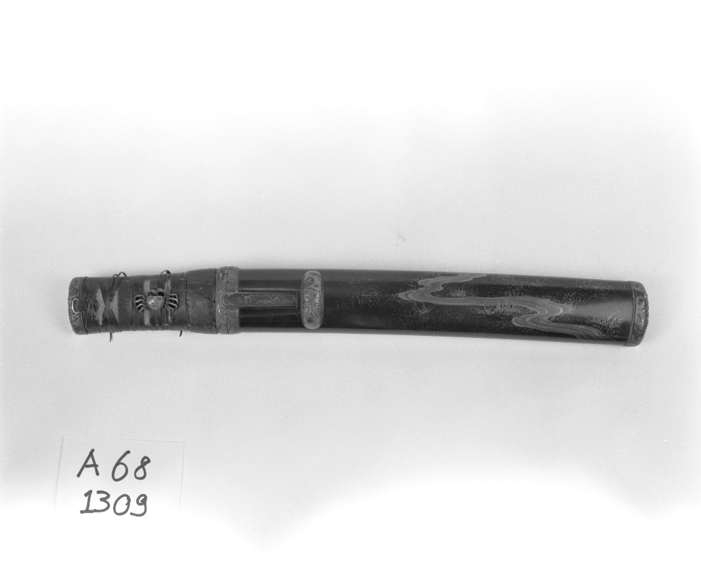 pugnale, opera isolata di Hizen No Kuni Tadahiro (sec. XIX)