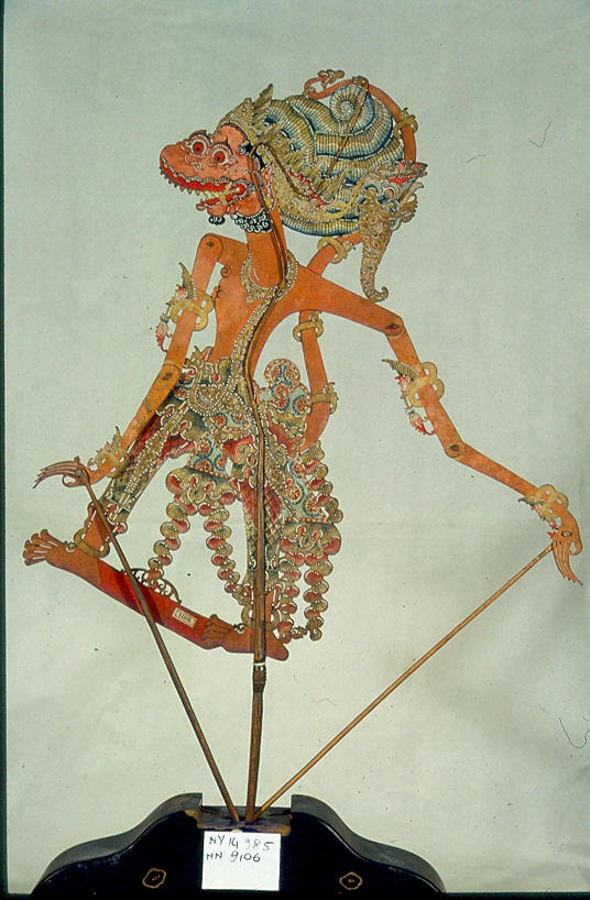 demone tentatore (marionetta, opera isolata) - ambito Asia sud-orientale (secc. XVII/ XIX)