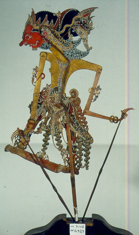demone tentatore (marionetta, opera isolata) - ambito Asia sud-orientale (secc. XVII/ XIX)