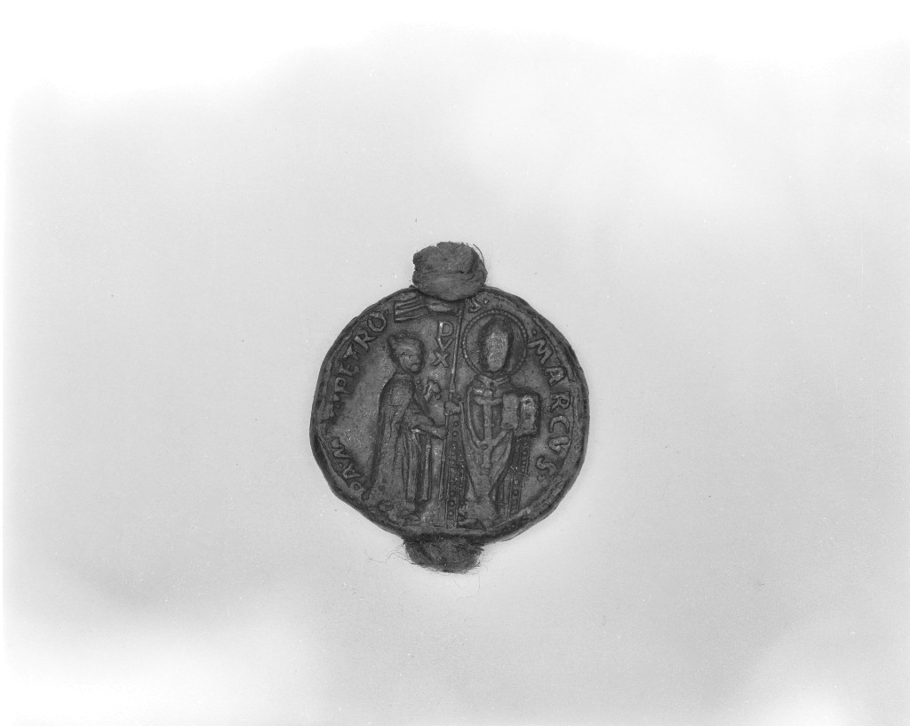 sigillo a pendente, elemento d'insieme - ambito veneto (sec. XV)