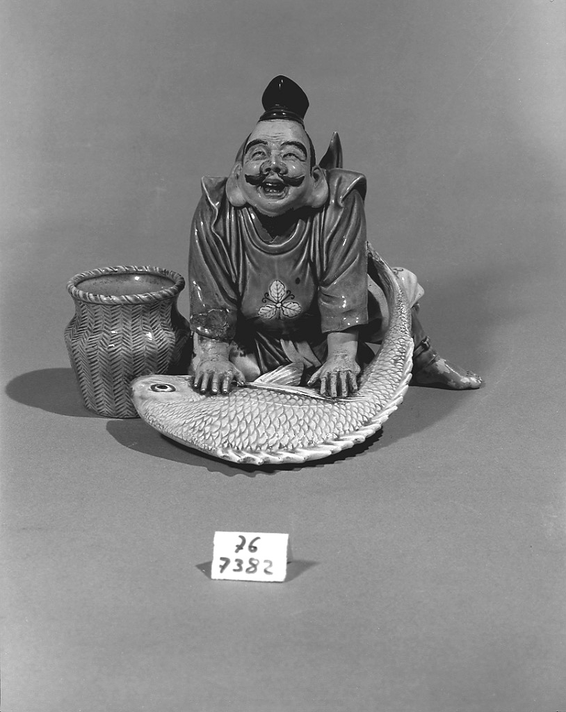 divinità orientale (statuetta, opera isolata) - ambito giapponese (sec. XIX)