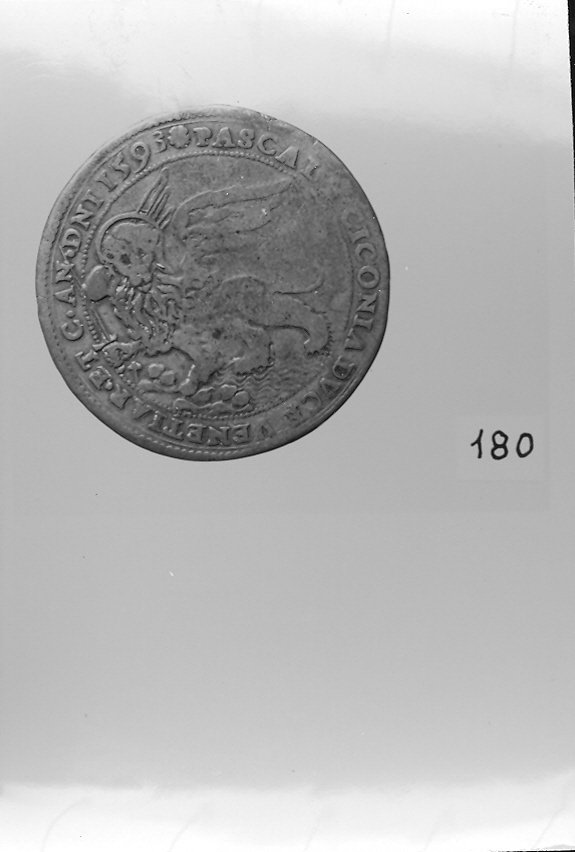 simbolo di San Marco: leone (medaglia, opera isolata) - bottega veneta (sec. XVI)