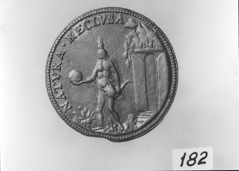 Apollo dio del sole (medaglia, opera isolata) - bottega bolognese (sec. XVI)