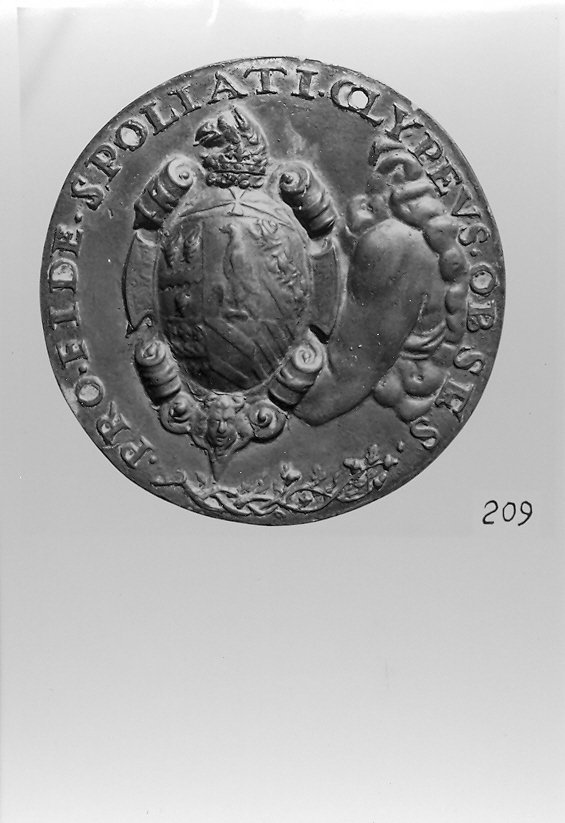 stemma (medaglia, opera isolata) - bottega inglese (sec. XVI)
