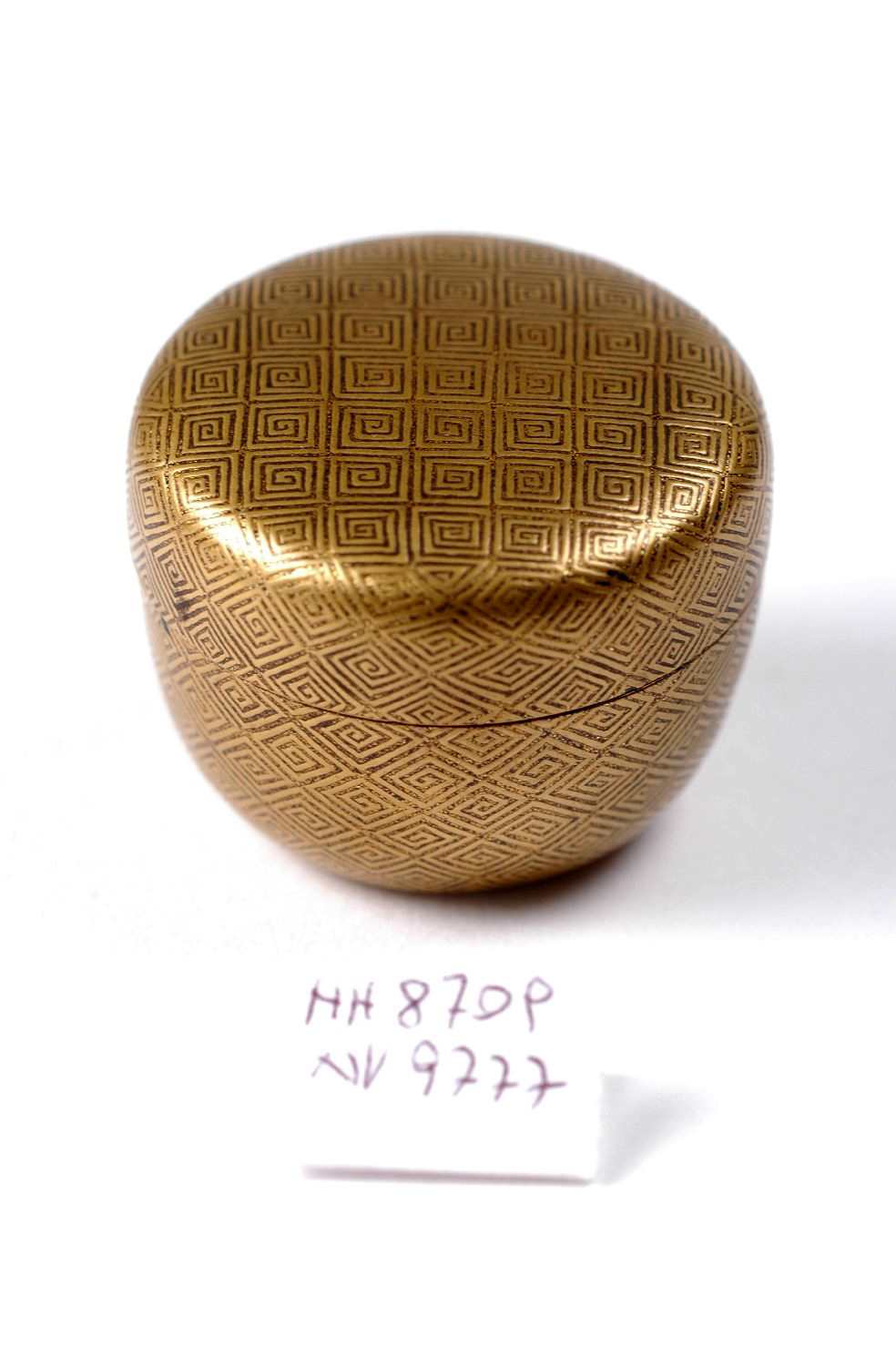 motivi decorativi geometrici (scatola, opera isolata) - ambito giapponese (secc. XVII/ XIX)