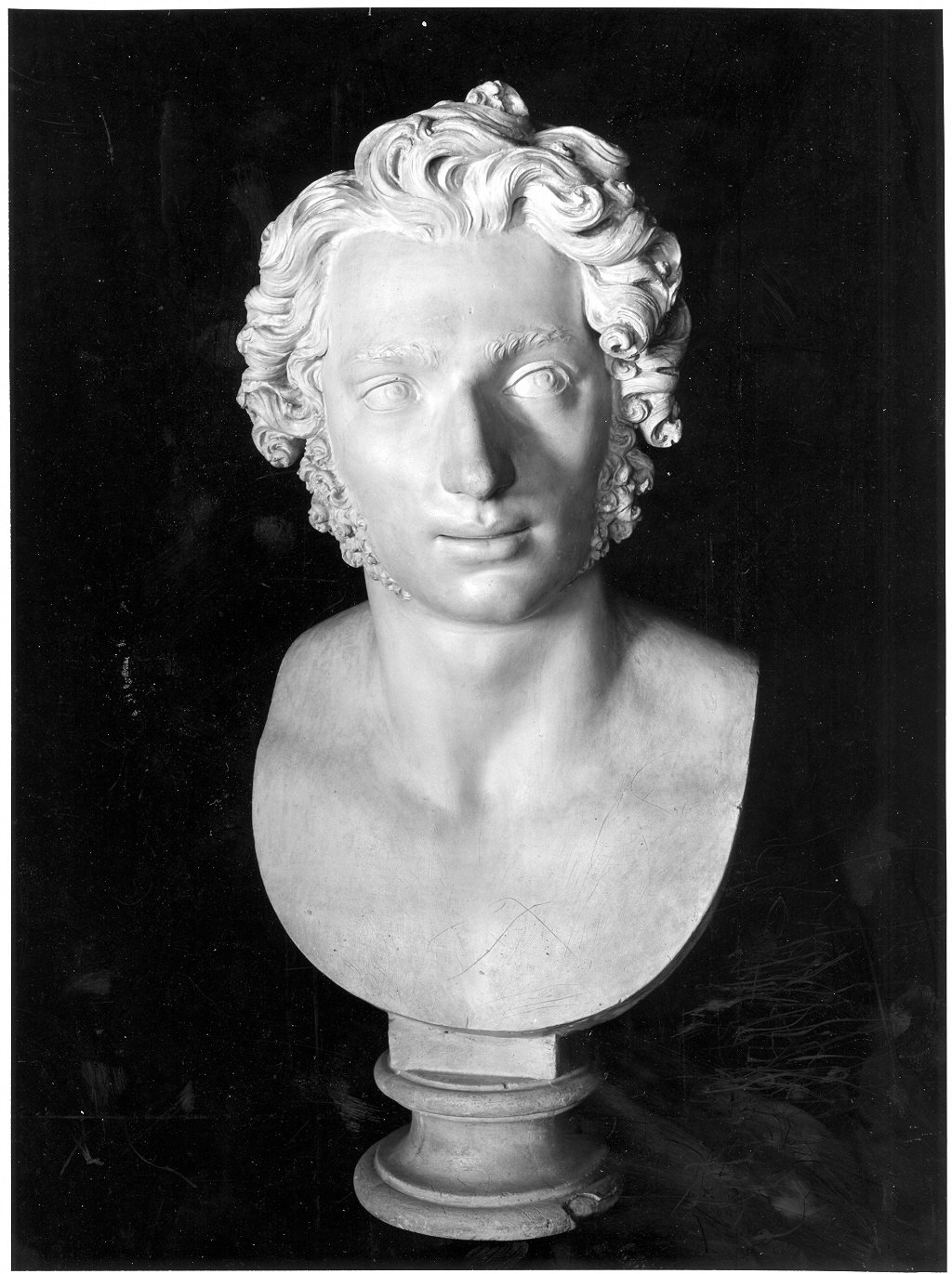 busto di Lodovico Lipparini, busto ritratto d'uomo (busto, opera isolata) di Rinaldi Rinaldo (secc. XVIII/ XIX)