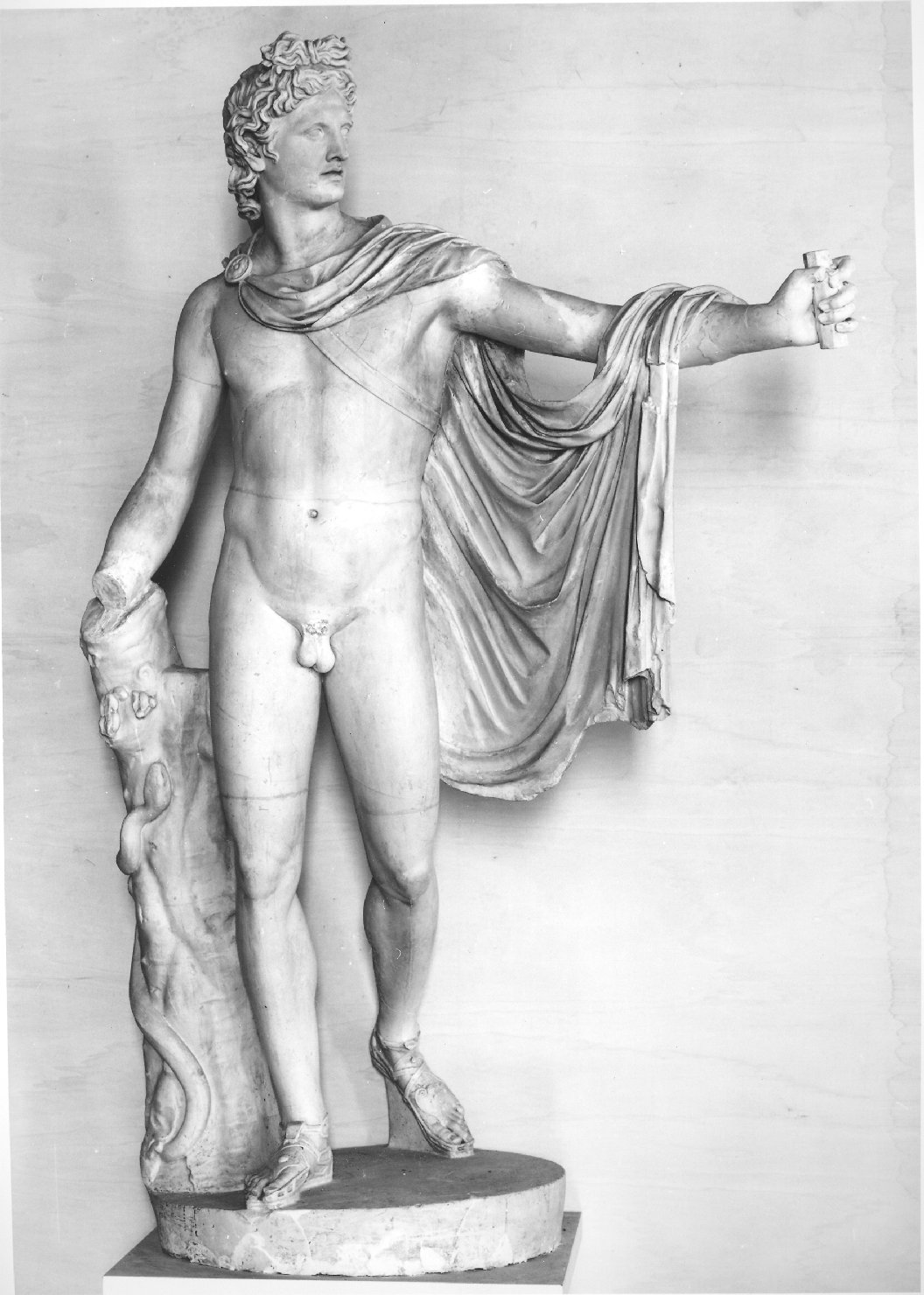 Apollo del Belvedere, Apollo (statua, opera isolata) - ambito romano (secc. I/ II)