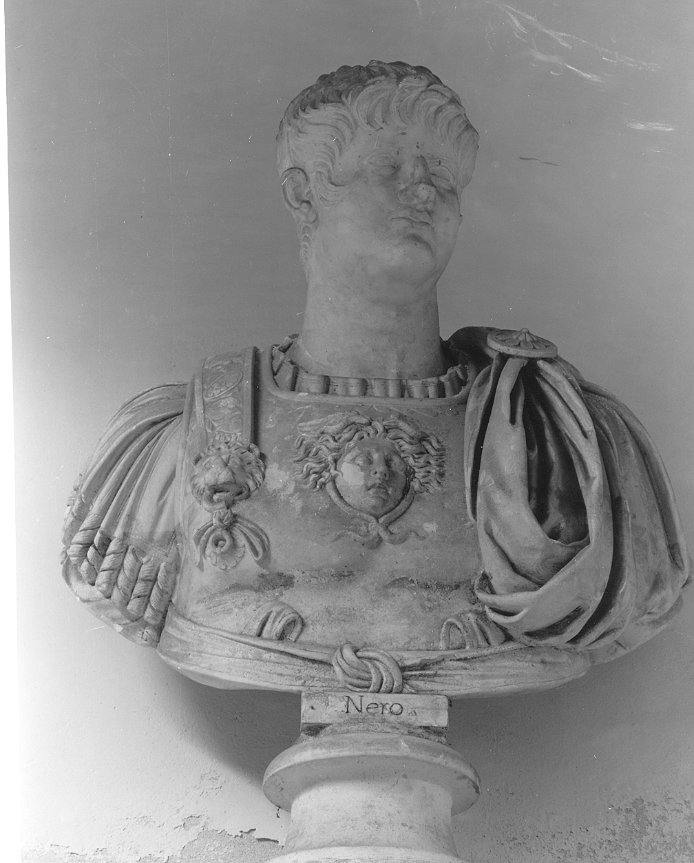 Nerone, busto di uomo (busto, opera isolata) - ambito romano (sec. I)