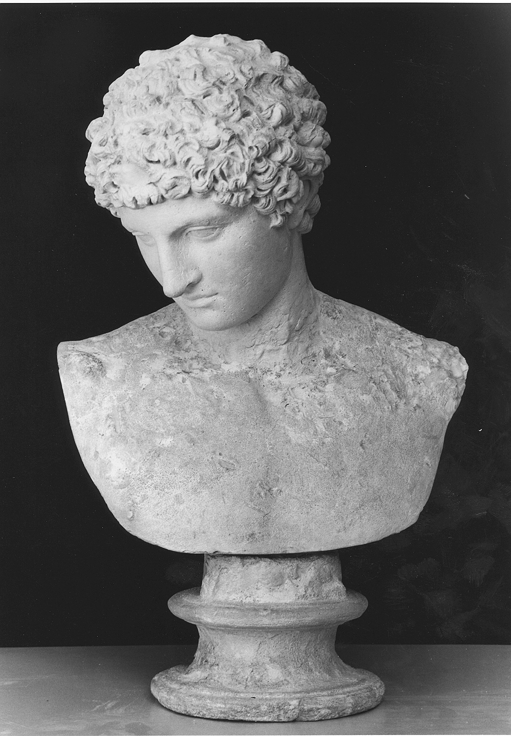 Antinoo, busto di uomo (busto, opera isolata) - ambito romano (sec. I)