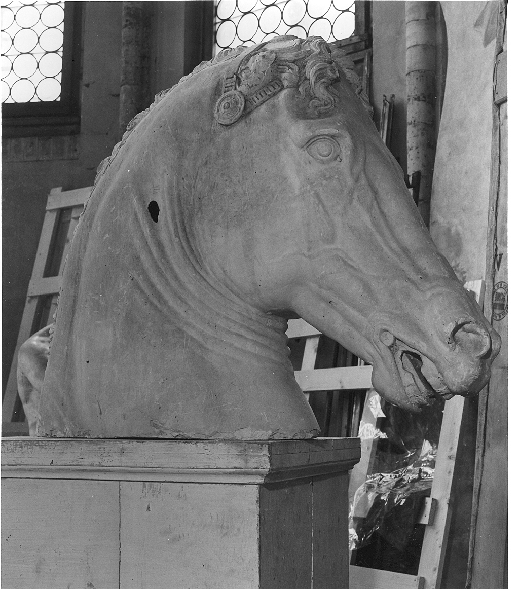 cavallo (scultura) di Andrea di Cione detto Verrocchio (sec. XV)