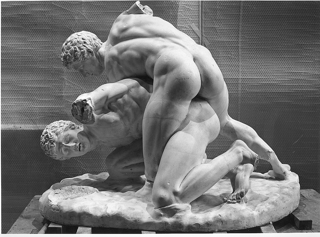 figure maschili (gruppo scultoreo, opera isolata) - ambito greco (sec. XIX)