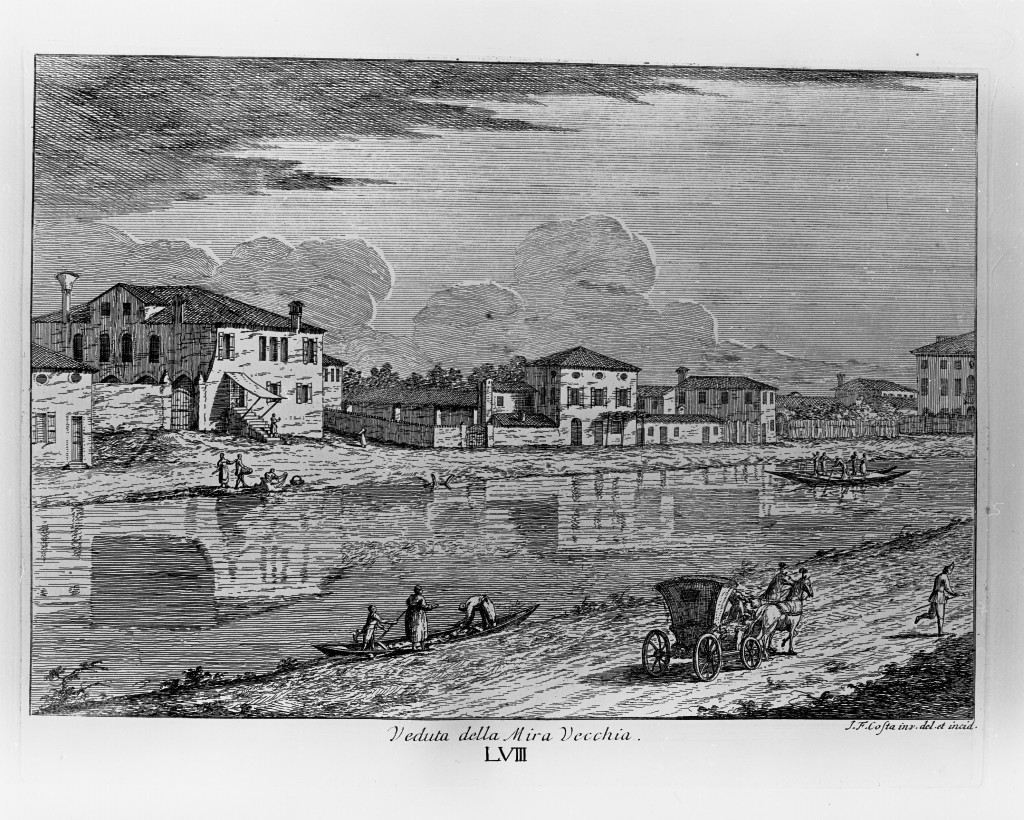 veduta di un palazzo (stampa, serie) di Costa Giovan Francesco (sec. XVIII)