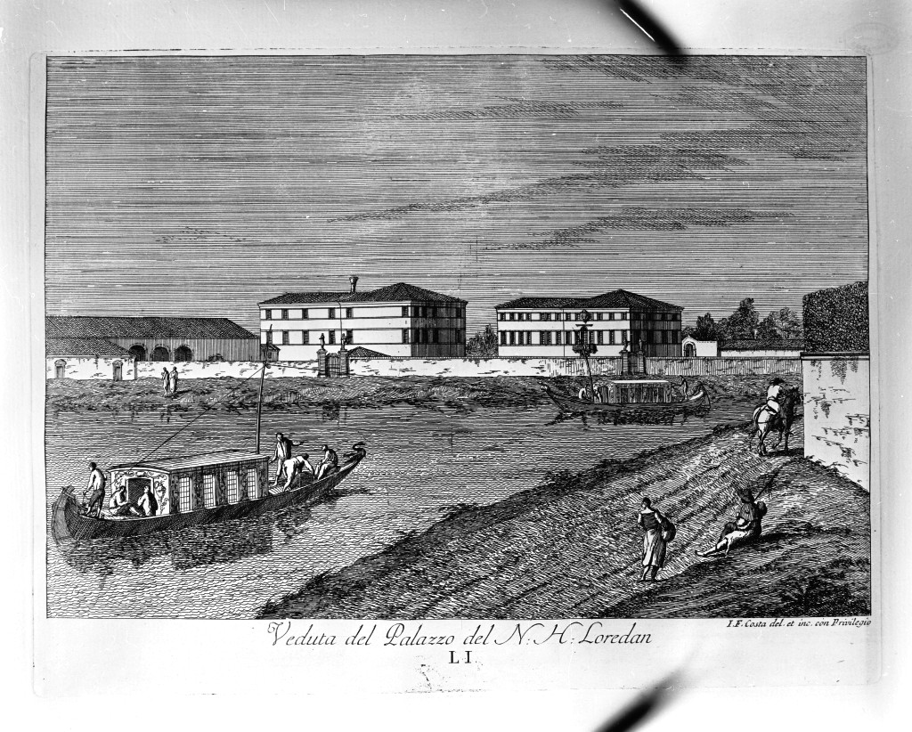 veduta di un palazzo (stampa, serie) di Costa Giovan Francesco (sec. XVIII)