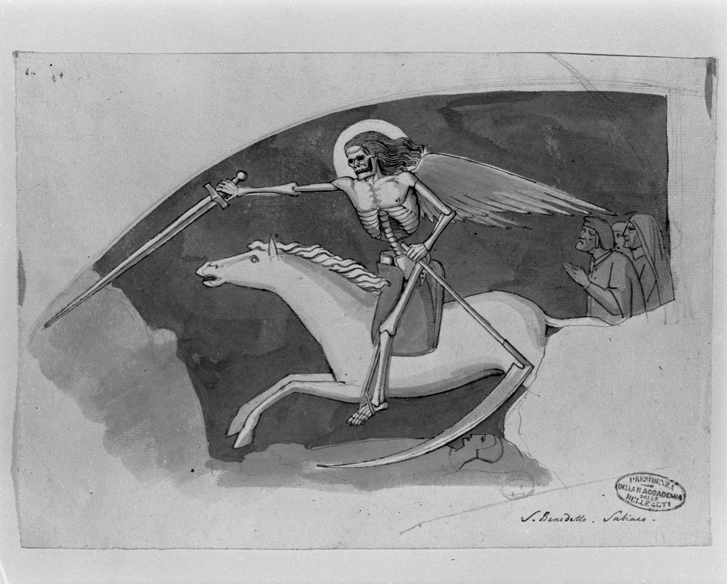 Morte (disegno, opera isolata) di De Superville Pierre Davide Humbert (sec. XVIII)